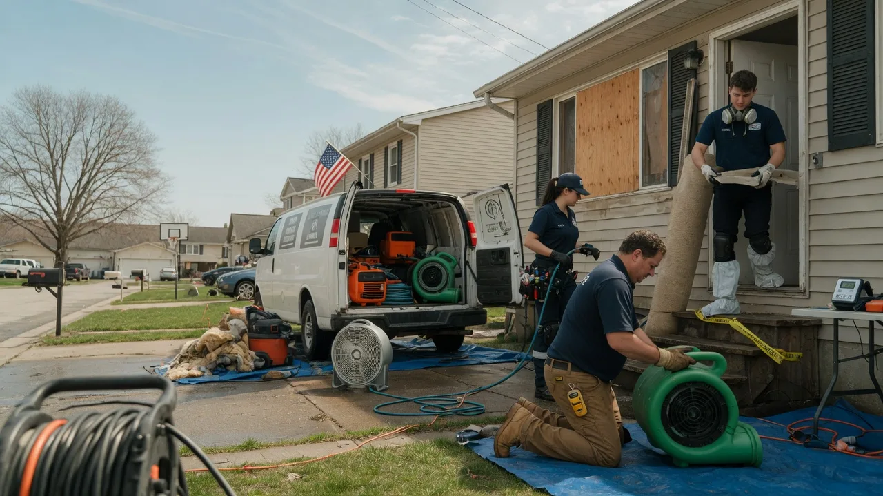 Water Damage Restoration in Higbee, MO near me